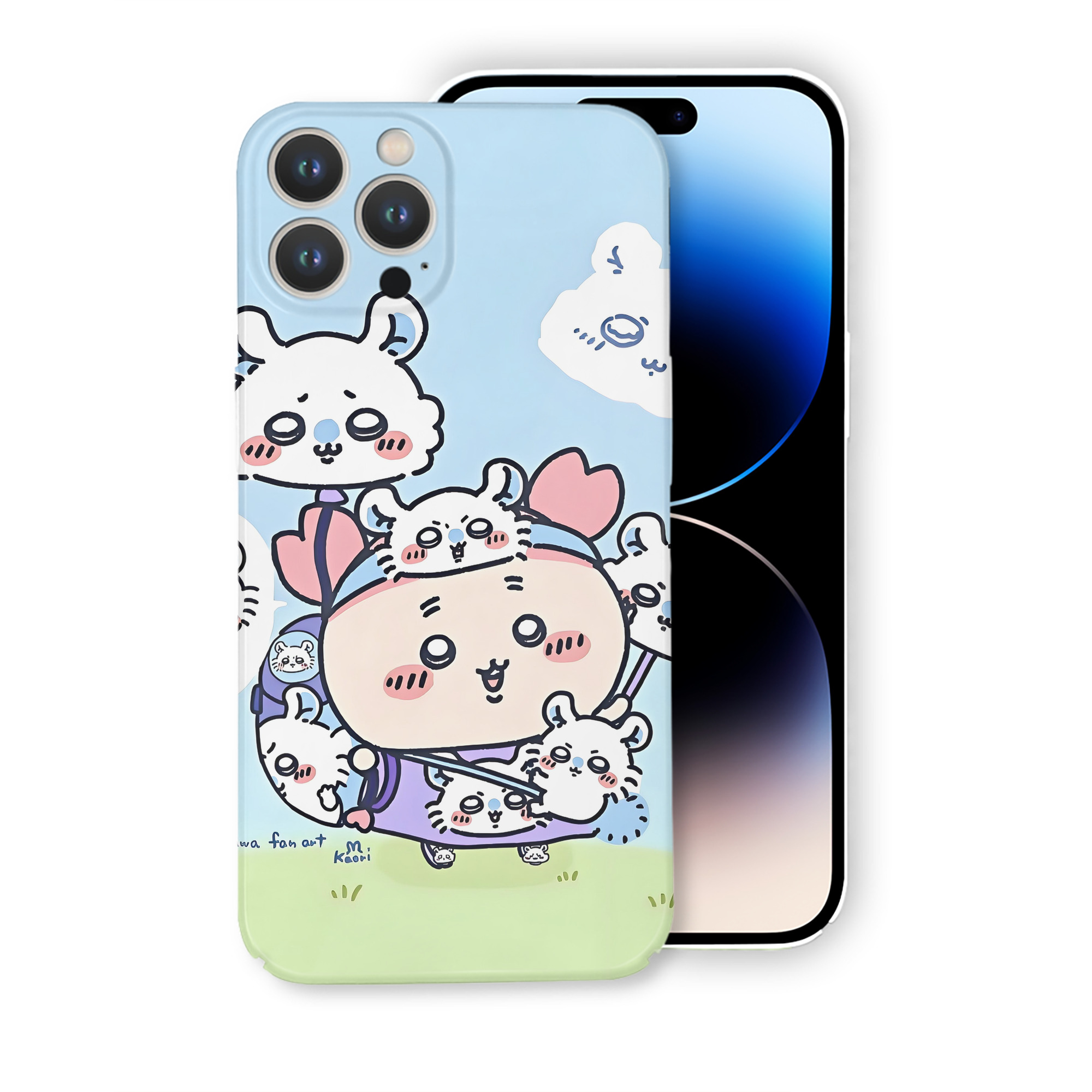 （画像用） ちいかわ Chii-kawa 【iPhone 14シリーズ対応】ハードケース